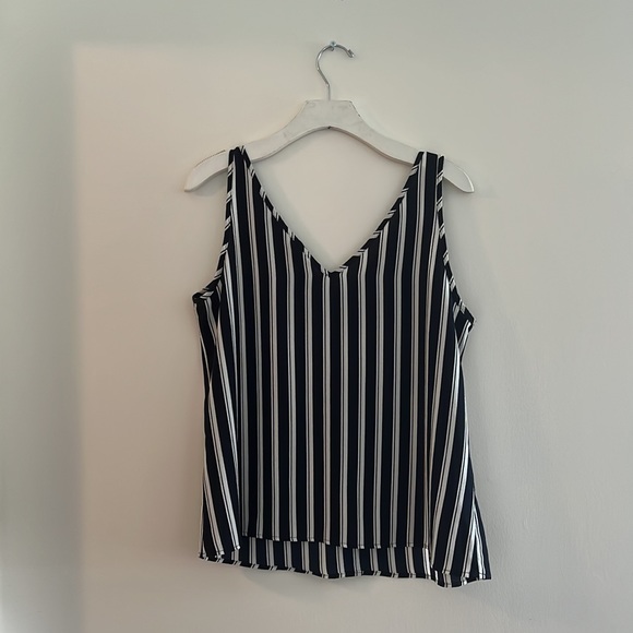 2-PIECE SET NAVY/ WHITE STRIPES size L - Picture 3 of 9